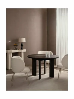 Pöydät|Ferm Living Tarn-puinen ruokapöytä SAND