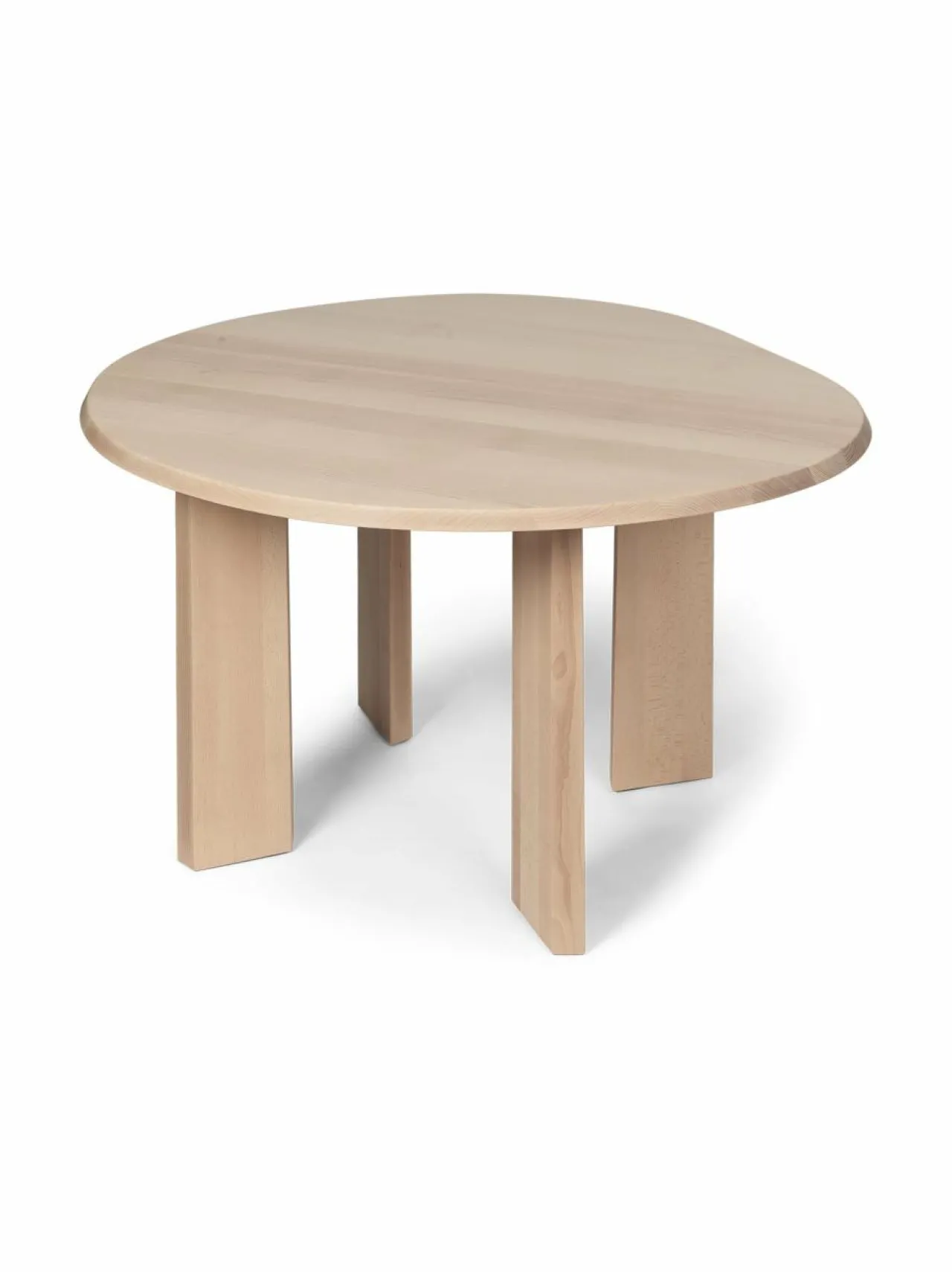 Pöydät|Ferm Living Tarn-puinen ruokapöytä WHITE OILED BEECH