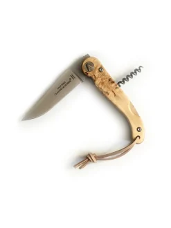 Baari- & Viinitarvikkeet|Claude Dozorme Taskuveitsi ja viinipullonavaaja Baroudeur Koivupuu