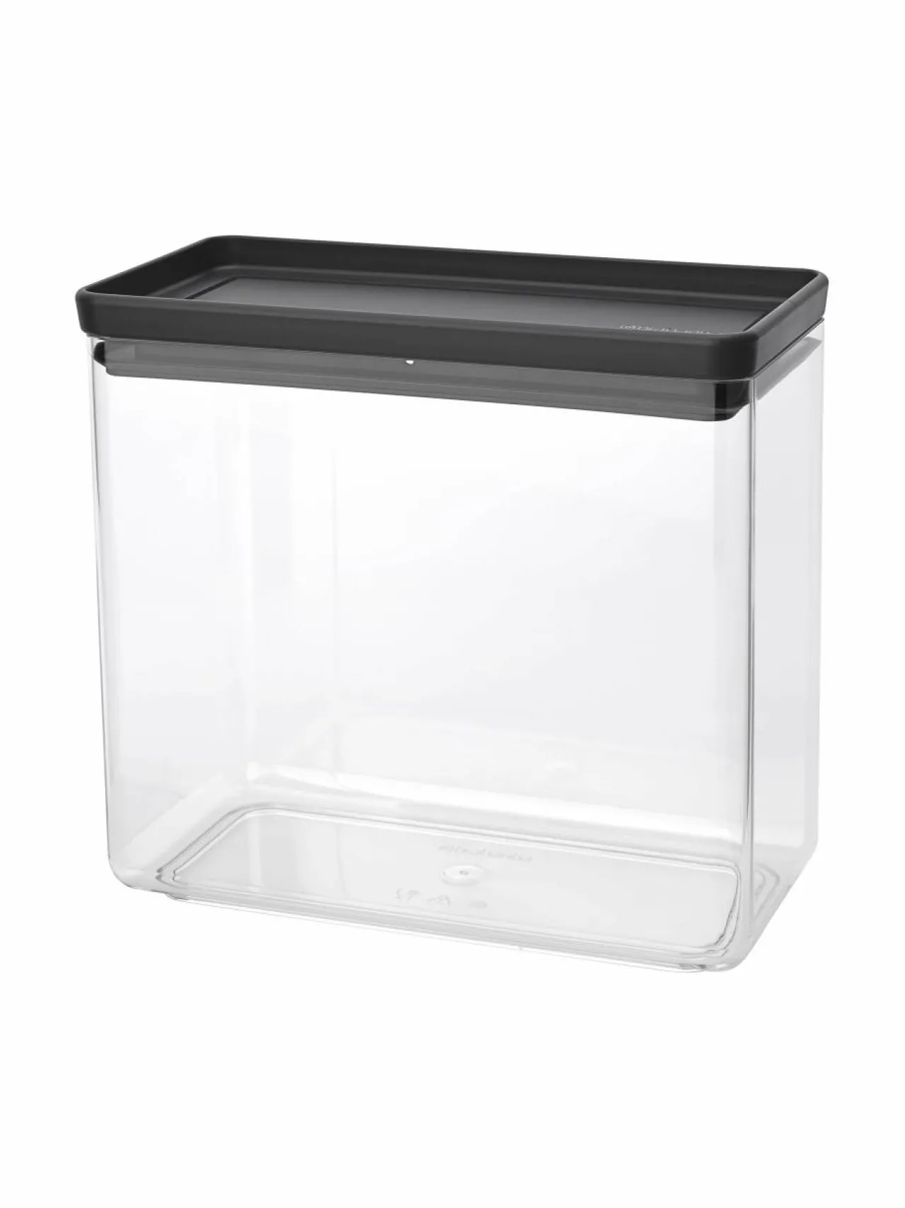Keittiötarvikkeet|Brabantia Tasty+Stackable -säilytysastia 3,5 l CHARCOAL DARK GREY