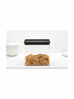 Keittiötarvikkeet|Brabantia Tasty+Stackable -säilytysastia 3,5 l CHARCOAL DARK GREY