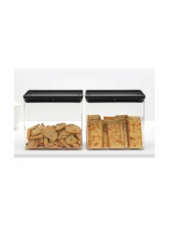 Keittiötarvikkeet|Brabantia Tasty+Stackable -säilytysastia 3,5 l CHARCOAL DARK GREY