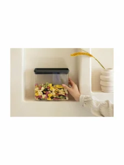 Keittiötarvikkeet|Brabantia Tasty+Stackable -säilytysastia 3,5 l CHARCOAL DARK GREY