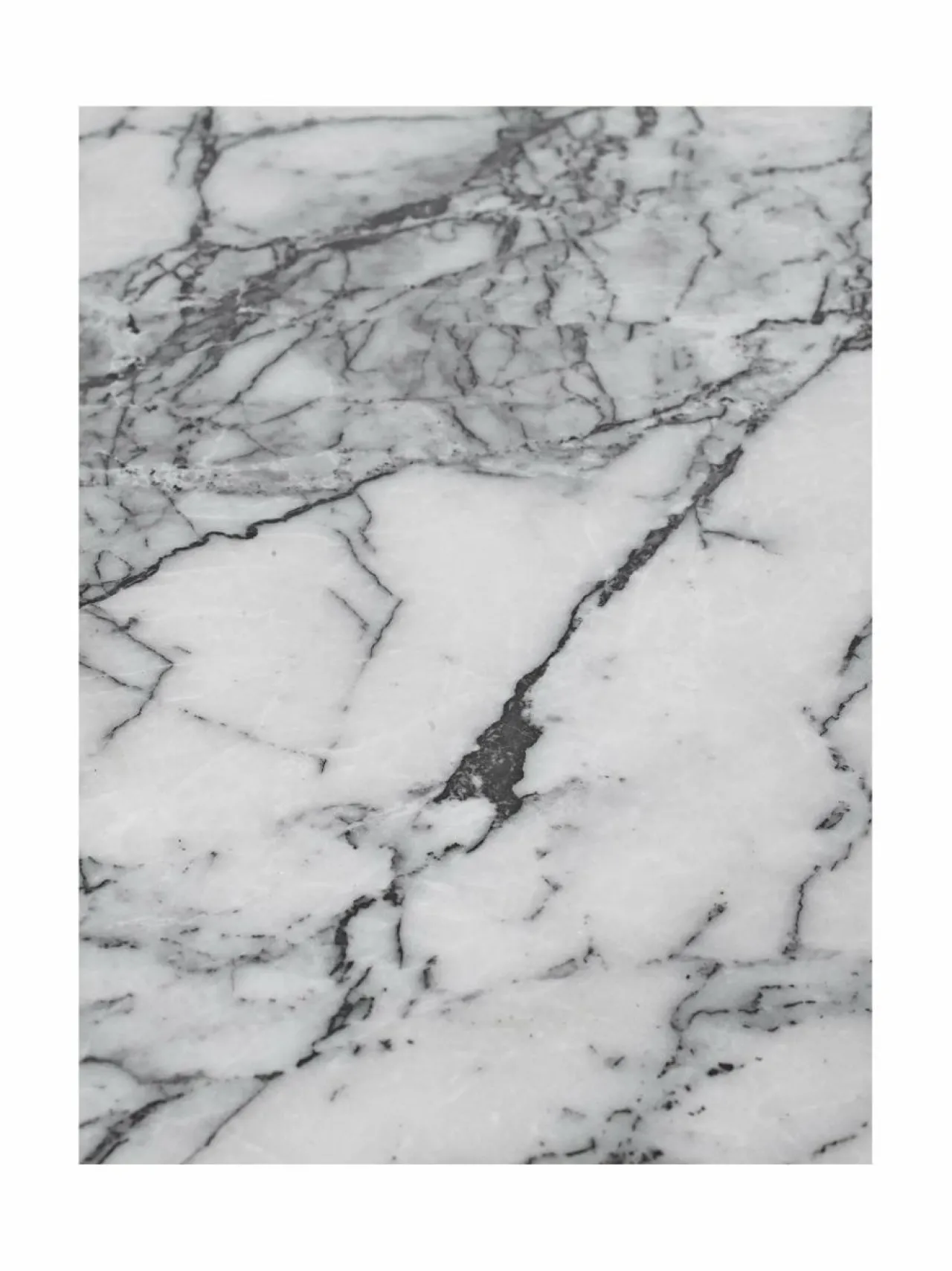 Pöydät|Ferm Living Taula-marmorinen sivupöytä WHITE/CHARCOAL