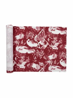 Sisustustyynyt|Huovat & Päiväpeitot|Pentik Taviokuurna-kaitaliina, 43 x 160 cm RED