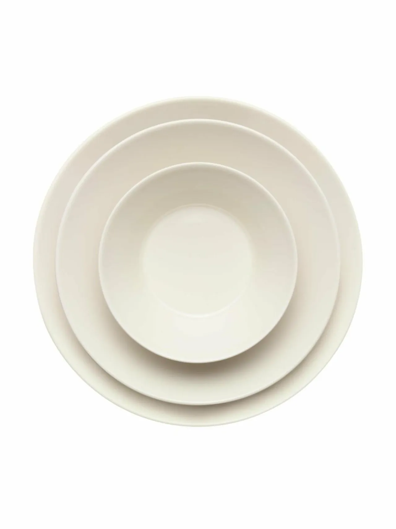 Lautaset & Kulhot|Iittala Teema-lautanen 26 cm VALKOINEN