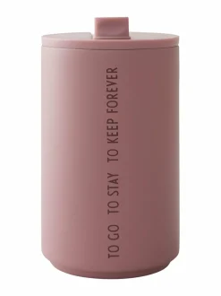 Mukit & Kupit & Asetit|Design Letters Termosmuki 350 ml ASH ROSE