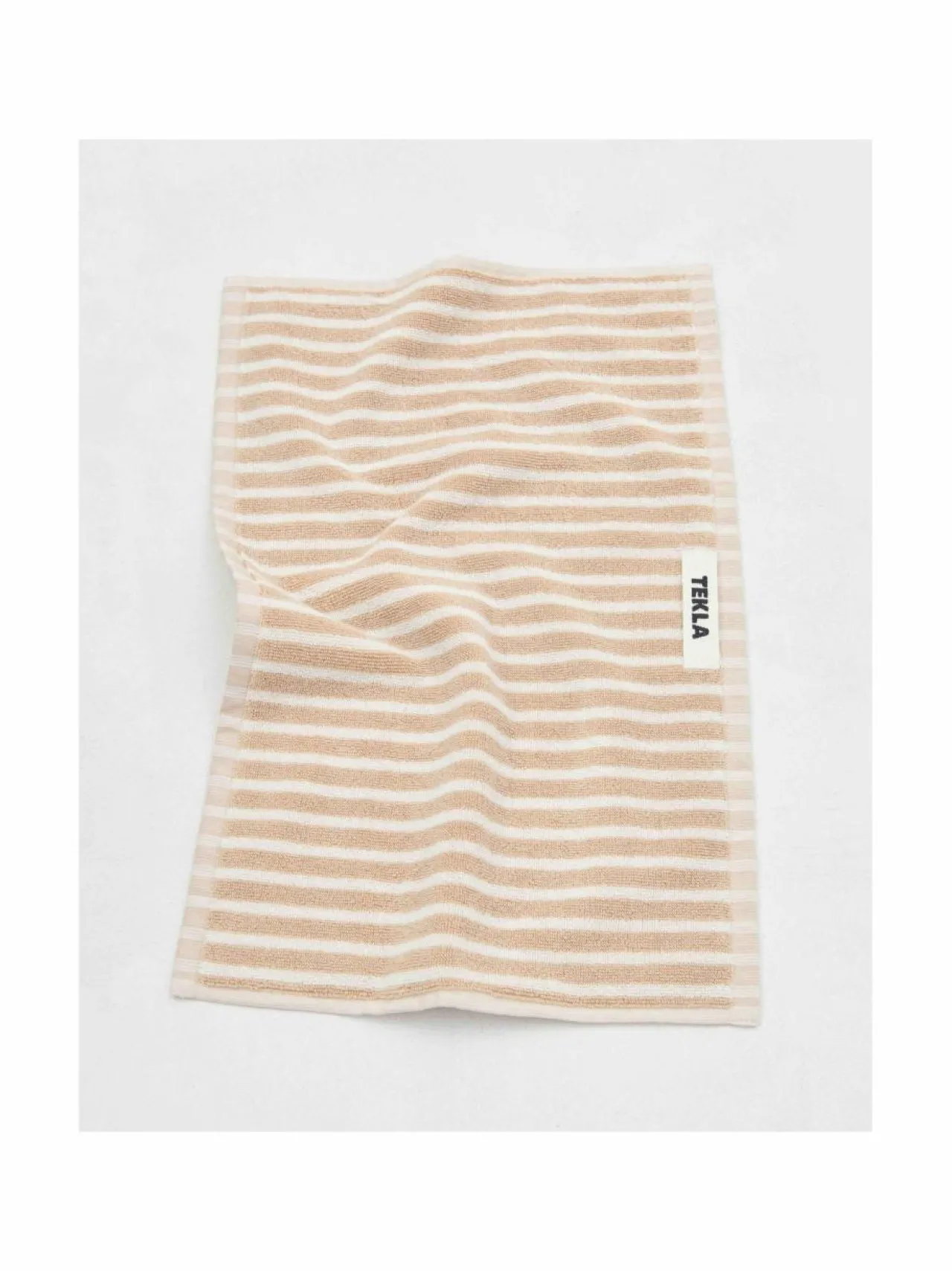 Kylpyhuonetekstiilit|Tekla Terry striped -pyyhe IVORY STRIPES