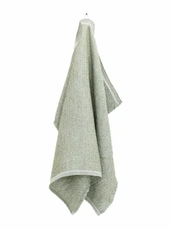 Kylpyhuonetekstiilit|Lapuan Kankurit Terva-pyyhe 73 WHITE-OLIVE