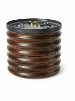 Säilytys|Umbra Tesora-säilytyslaatikko BLACK/WALNUT