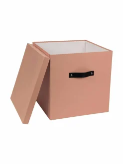 Säilytys|Bigso Box Texas-säilytyslaatikko ROOSA