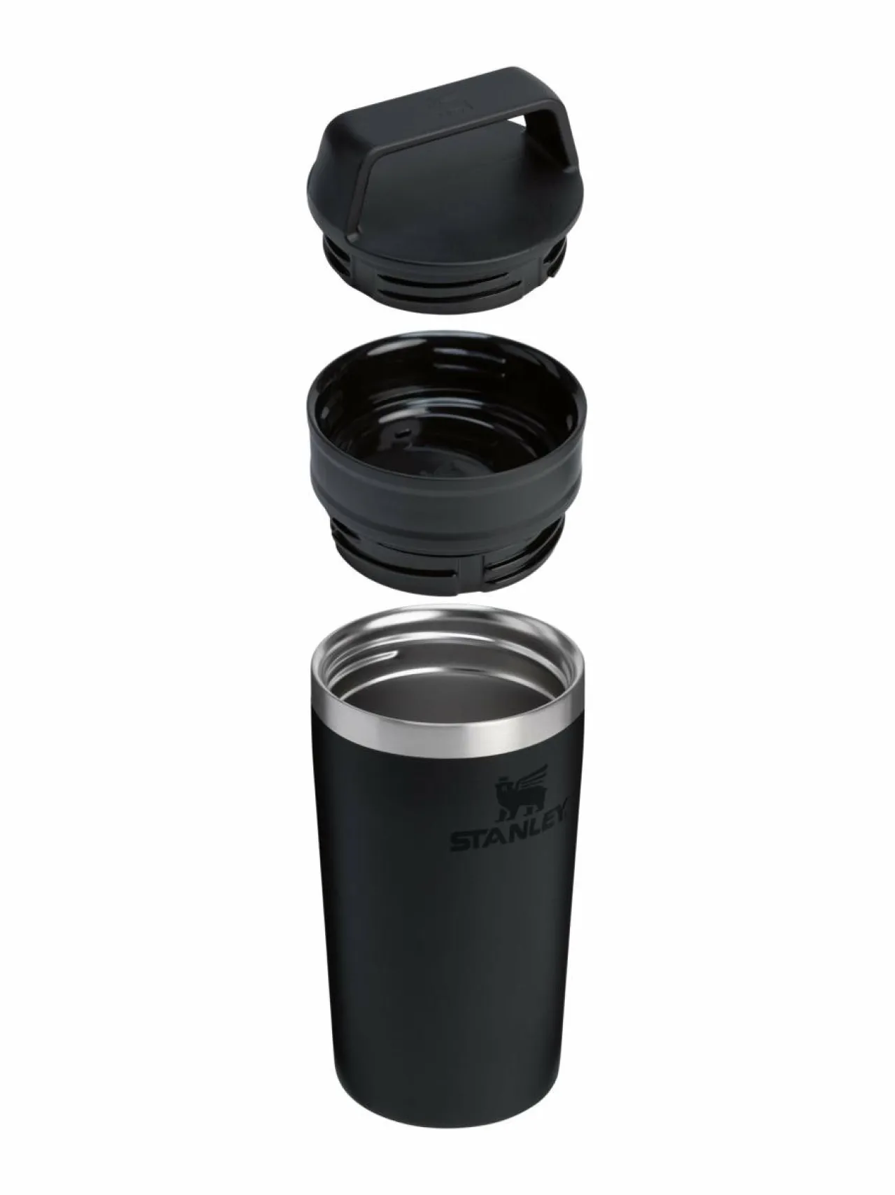 Tee, Kahvi & Vesi|Stanley The Café-To-Go Travel -termosmuki 0,35 l BLACK