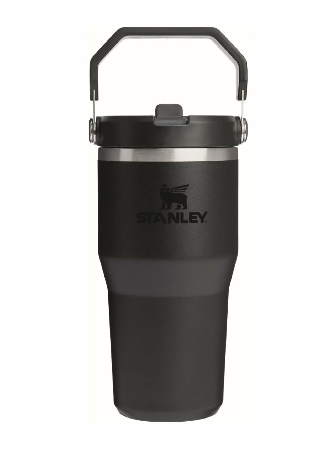 Tee, Kahvi & Vesi|Stanley The IceFlow™ Flip Straw 2.0 Tumbler -termosmuki 0,6 l BLACK 2.0
