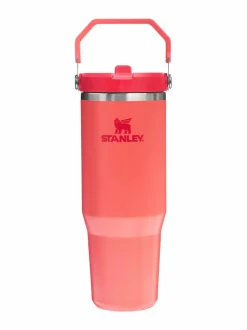 Tee, Kahvi & Vesi|Stanley The IceFlow™ Flip Straw Tumbler -termospullo 0.89 l HOT CORAL