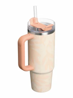 Tee, Kahvi & Vesi|Stanley The Quencher H2.O FlowState™ Tumbler -termosmuki 0,89 l APRICOT PALMS