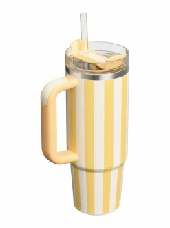 Tee, Kahvi & Vesi|Stanley The Quencher H2.O FlowState™ Tumbler -termosmuki 0.89 l BUTTER CABANA GLOSS