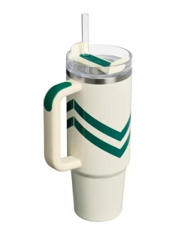 Tee, Kahvi & Vesi|Stanley The Quencher H2.O FlowState™ Tumbler -termosmuki 0.89 l COURTSIDE CREAM