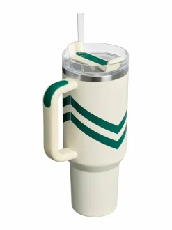 Tee, Kahvi & Vesi|Stanley The Quencher H2.O FlowState™ Tumbler -termosmuki 1.18 l COURTSIDE CREAM