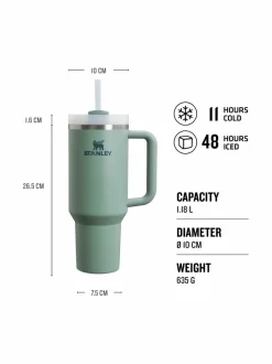 Tee, Kahvi & Vesi|Stanley The Quencher H2.O FlowState™ Tumbler -termosmuki 1.18 l SHALE