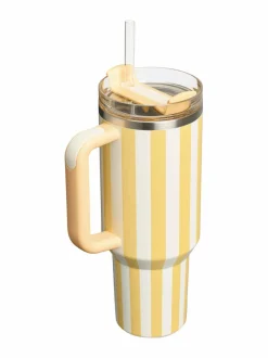 Tee, Kahvi & Vesi|Stanley The Quencher H2.O FlowState Tumbler -termosmuki 1.18 l BUTTER CABANA GLOSS