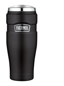Retkeilytarvikkeet|Thermos Stainless King -muki 470 ml MUSTA