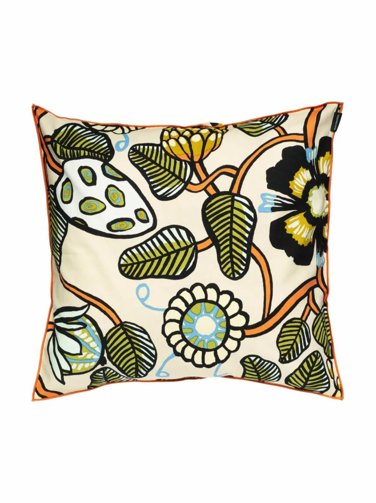 Sisustustyynyt|Marimekko Tiara-tyynynpäällinen 820 SAND, WARM OR GREEN