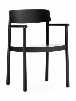 Tuolit & Jakkarat|Normann Copenhagen Timb Armchair -tuoli BLACK