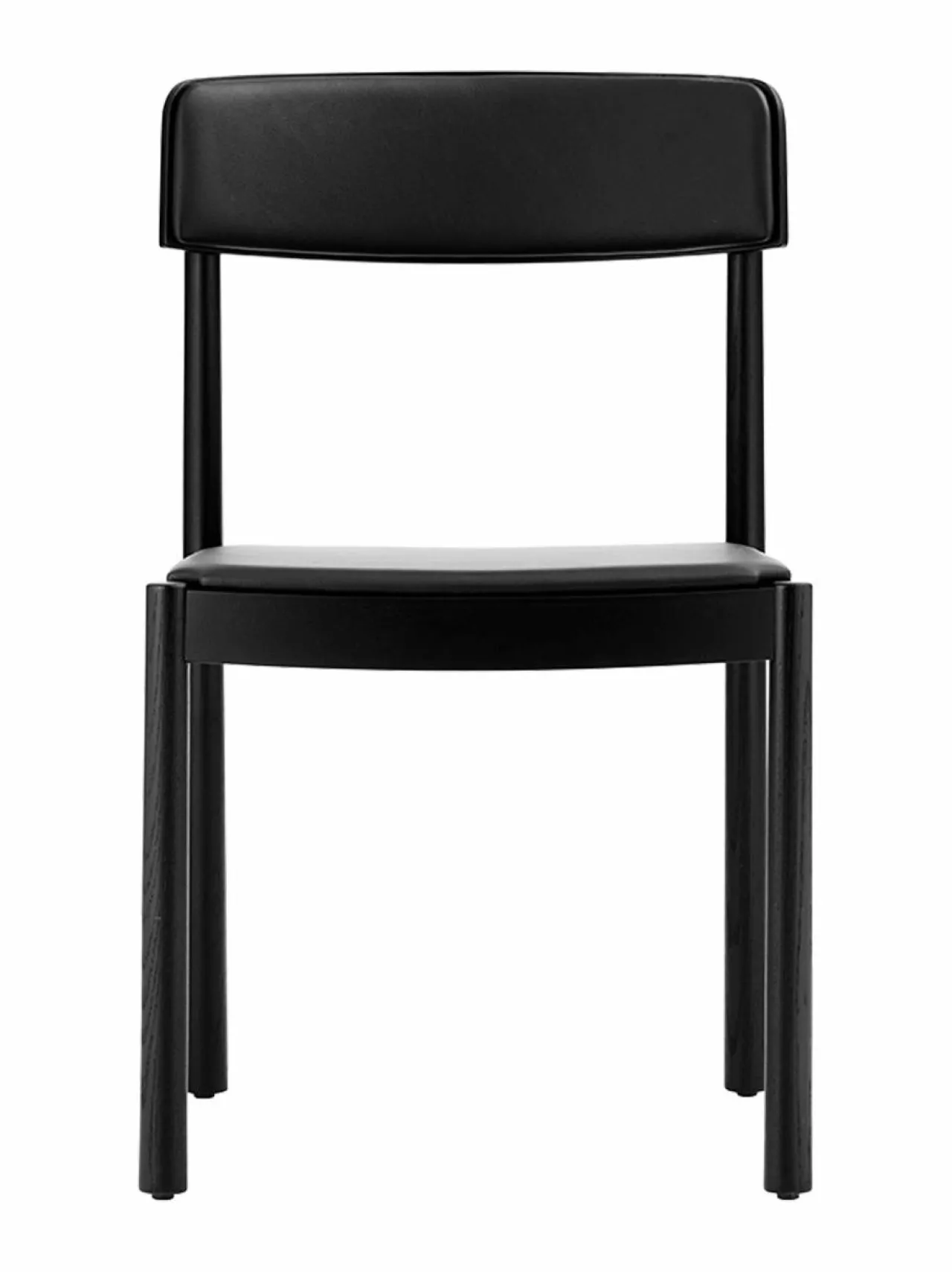Tuolit & Jakkarat|Normann Copenhagen Timb Chair -tuoli, nahkaverhoilu BLACK/ ULTRA LEATHER BLACK