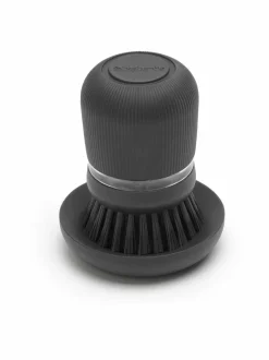 Keittiötarvikkeet|Brabantia Tiskiharja saippuatäytöllä DARK GREY