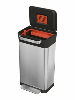 Roskakorit & -Pussit|Joseph Joseph Titan- tiivistävä roska-astia 90 l HARMAA