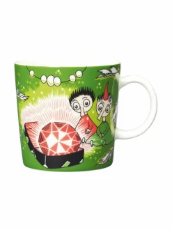 Mukit & Kupit & Asetit|Moomin Arabia Tiuhti ja Viuhti -muki 0,3 l VIHREÄ