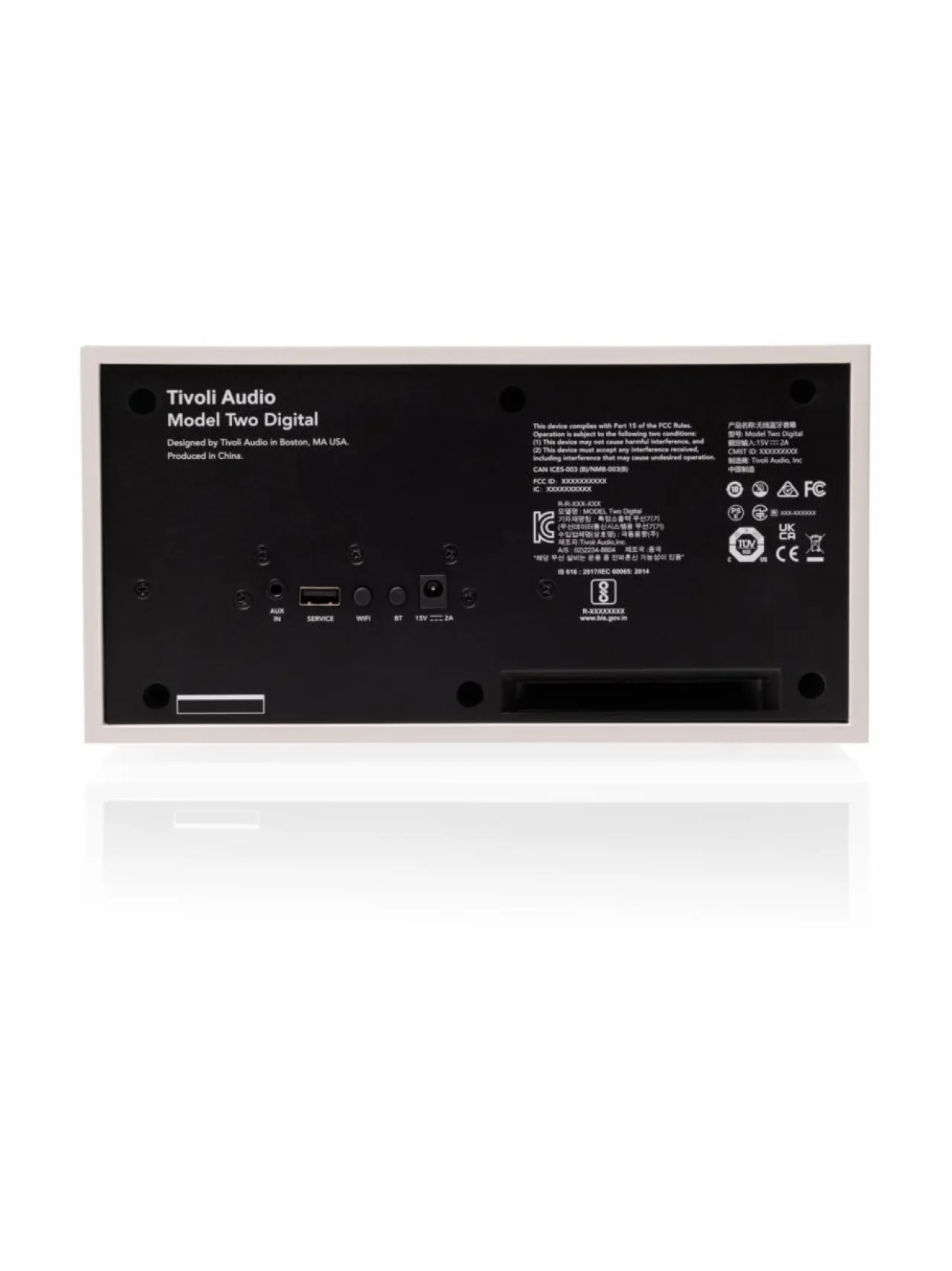 Audio|Tivoliaudio Tivoli Audio Model Two Digital White/Silver VALKOINEN