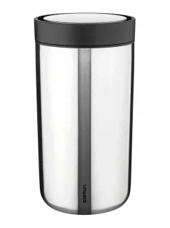 Tee, Kahvi & Vesi|Stelton To Go Click -termosmuki 0,2 l STEEL