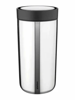 Tee, Kahvi & Vesi|Stelton To Go Click -termosmuki 0,4 l STEEL