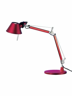 Pöytävalaisimet|Artemide Tolomeo Micro Halo -pöytävalaisin PUNAINEN