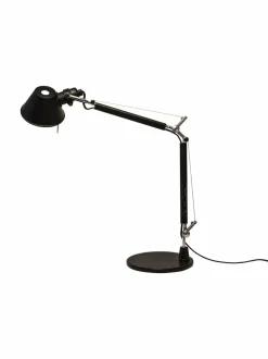 Pöytävalaisimet|Artemide Tolomeo Micro -pöytävalaisin MUSTA