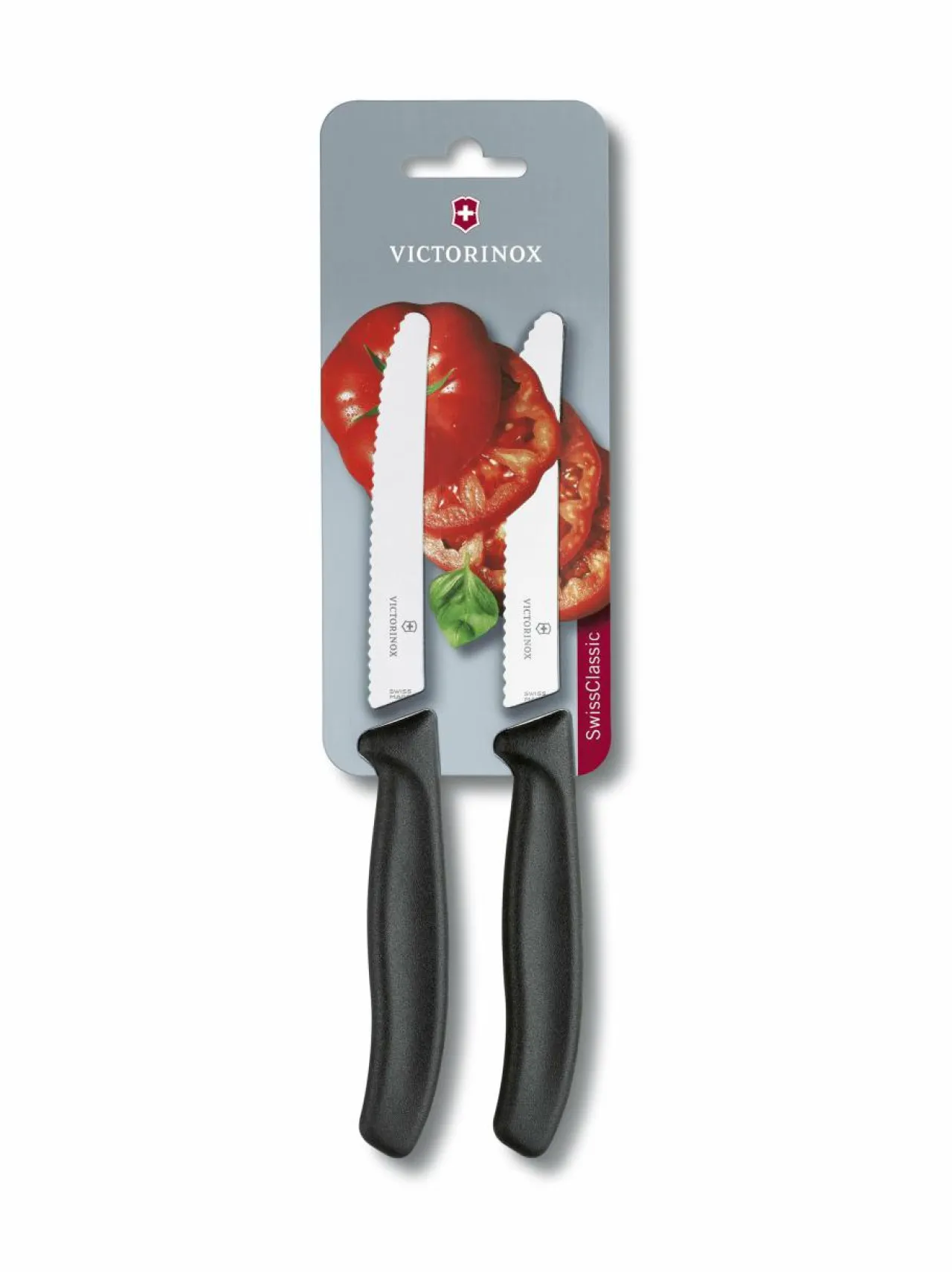 Keittiötarvikkeet|Victorinox Tomaattiveitsi 2 kpl MUSTA