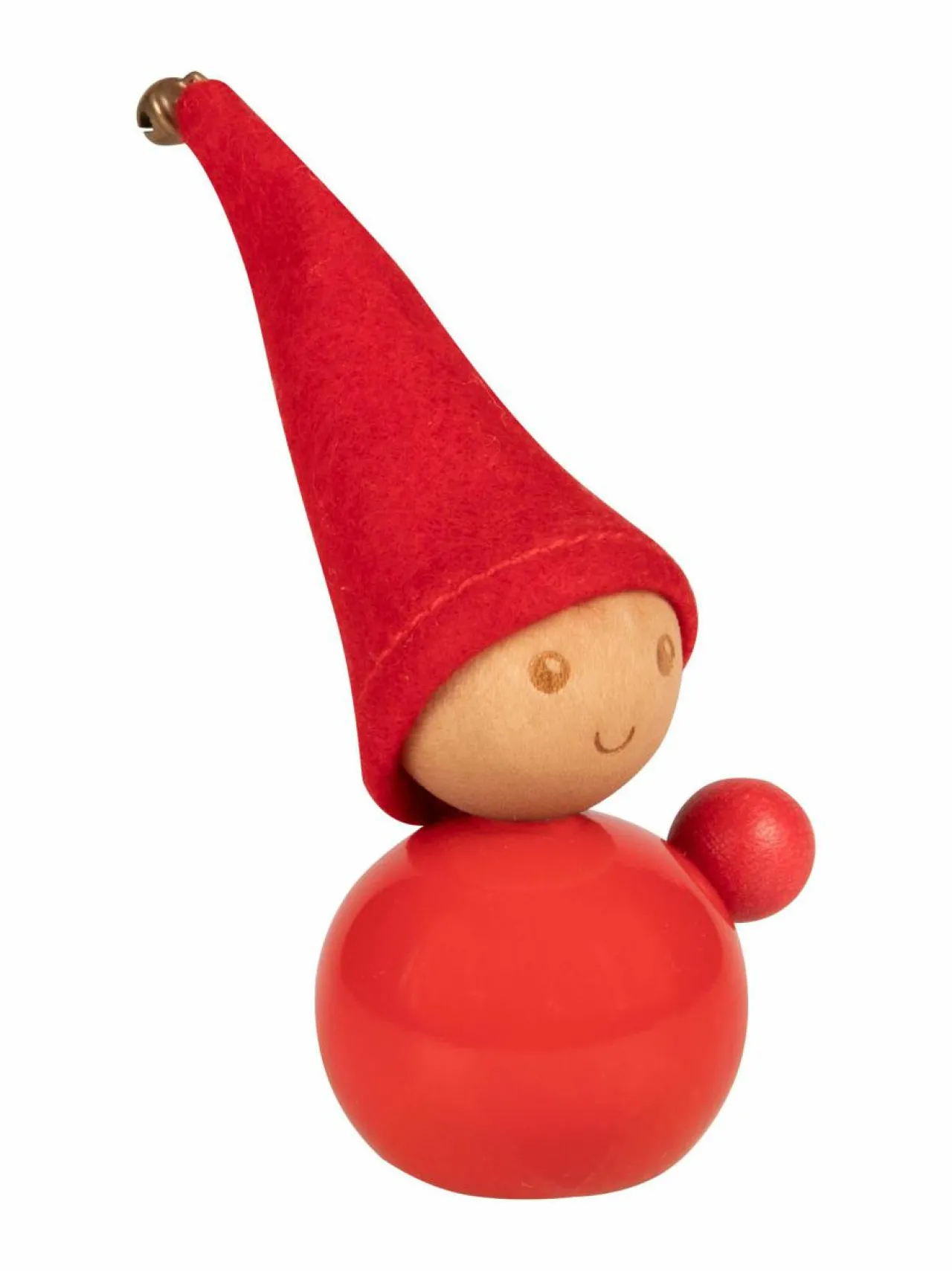 Muut Joulukoristeet|Koriste-Esineet|Aarikka Tonttu Tiuku -joulukoriste RED