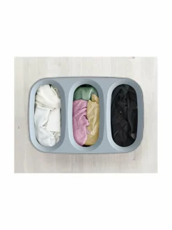 Pyykkihuolto|Joseph Joseph Tota Trio Easy-empty -pyykinlajittelukori 90 l GREY