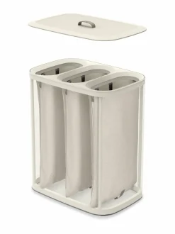 Pyykkihuolto|Joseph Joseph Tota Trio -pyykkikori 90 l ECRU
