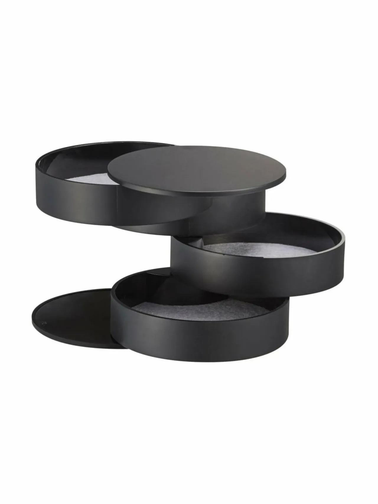 Säilytys|Yamazaki Tower Accessory Tray -korulipas BLACK