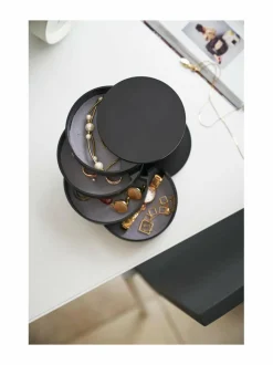 Säilytys|Yamazaki Tower Accessory Tray -korulipas BLACK