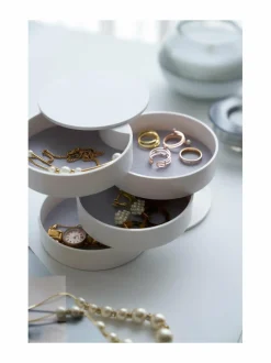 Säilytys|Yamazaki Tower Accessory Tray -korulipas WHITE