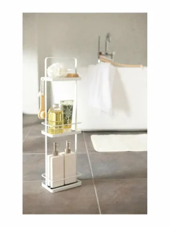 Säilytys|Yamazaki Tower Bath Rack Slim -kylpyhuoneen hylly WHITE