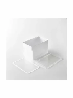 Säilytys|Yamazaki Tower Pet Food -säilytyslaatikko 6 l WHITE