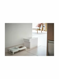 Säilytys|Yamazaki Tower Pet Food -säilytyslaatikko 6 l WHITE