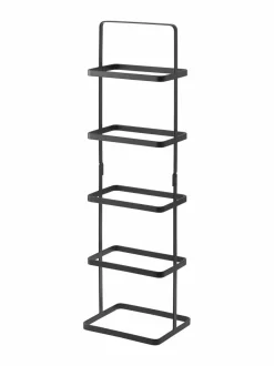 Säilytys|Yamazaki Tower Shoe Rack -kenkähylly 22 × 18 × 77,5 cm BLACK