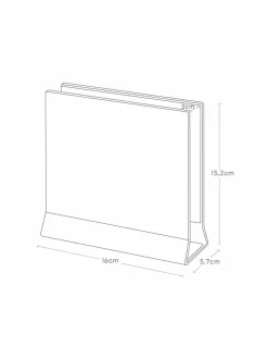 Säilytys|Yamazaki Tower Slim - pystyteline kannettavalle tietokoneelle BLACK