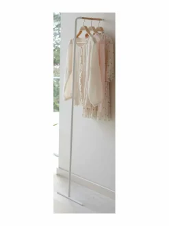 Naulakot & Koukut|Yamazaki Tower Slim Leaning Coat Rack -naulakko WHITE