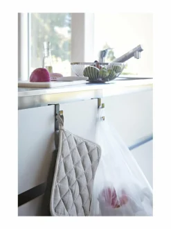 Säilytys|Yamazaki Tower Under Sink Hook -koukku 2 kpl BLACK